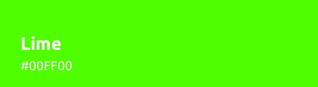 Lime Color Hex Code