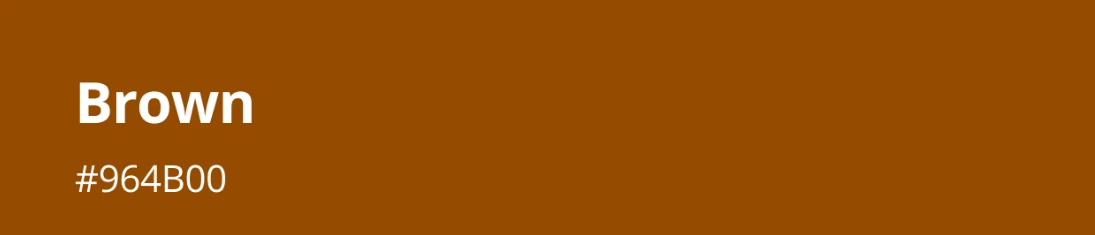 brown color hex code