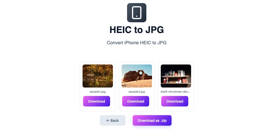 user guide HEIC conversion