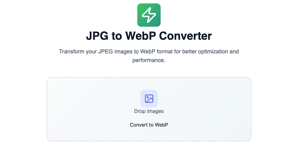 jpeg to webp​