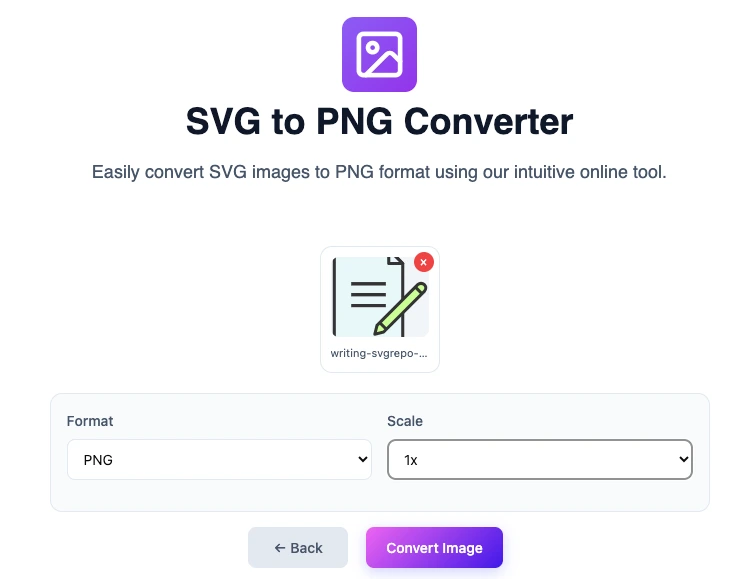 upload fiel to convert svg to png